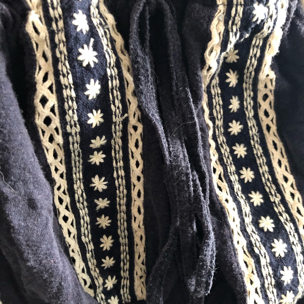Free people lace detail square neck tank top - Picture 2 of 4